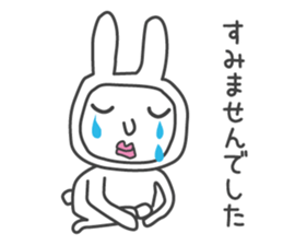 Shemale of rabbit sticker #3444104