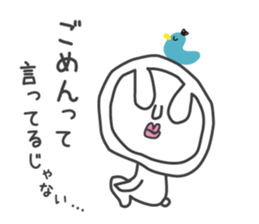 Shemale of rabbit sticker #3444105