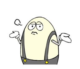 The Mr. Egg sticker #3444140