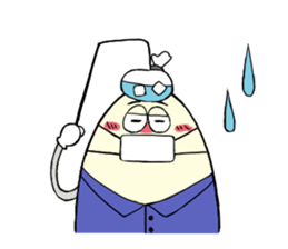 The Mr. Egg sticker #3444146