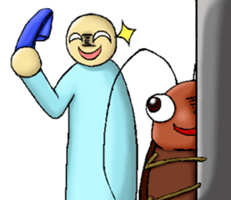 Cockroach life sticker #3444434