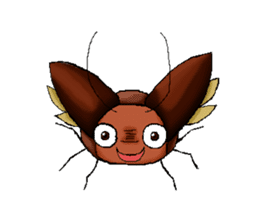 Cockroach life sticker #3444435