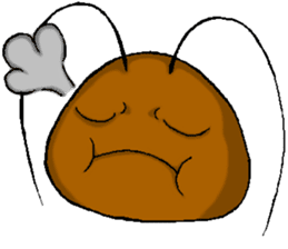 Cockroach life sticker #3444453