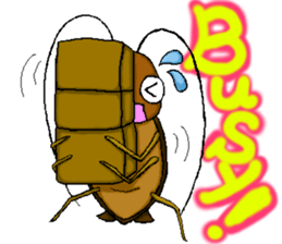 Cockroach life sticker #3444470