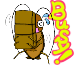 Cockroach life sticker #3444470