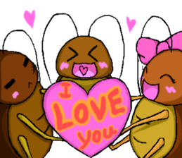 Cockroach life sticker #3444473