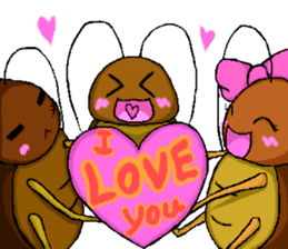 Cockroach life sticker #3444473