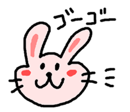 2Cats&rabbit sticker #3445029