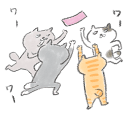 Chipineko cat 2 sticker #3445396