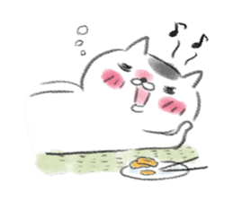 Chipineko cat 2 sticker #3445427