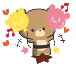 balloon shop of the bear 3 sticker #3445659