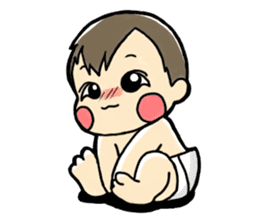 Chubby Baby Boy sticker #3446078