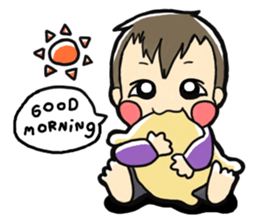 Chubby Baby Boy sticker #3446098