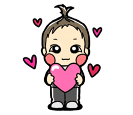 Chubby Baby Boy sticker #3446101