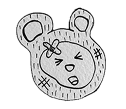 MUDDLE BEAR sticker #3446297