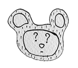 MUDDLE BEAR sticker #3446300