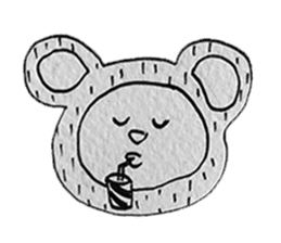 MUDDLE BEAR sticker #3446310