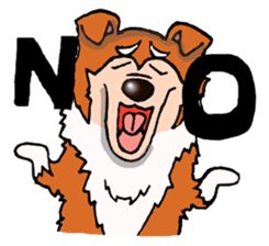 Collie Sable-kun sticker #3446355