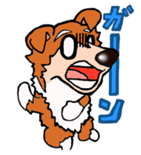 Collie Sable-kun sticker #3446358