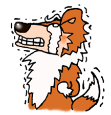 Collie Sable-kun sticker #3446362