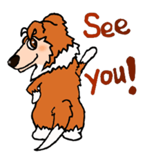 Collie Sable-kun sticker #3446365