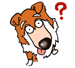 Collie Sable-kun sticker #3446366