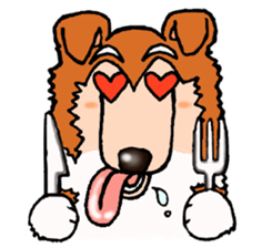 Collie Sable-kun sticker #3446372