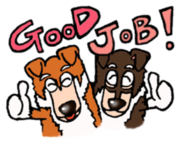 Collie Sable-kun sticker #3446384