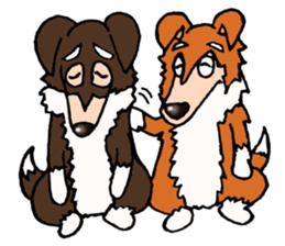 Collie Sable-kun sticker #3446385