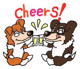 Collie Sable-kun sticker #3446389