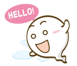 YOYO Ghost-Say Hello! sticker #3446866