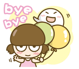 YOYO Ghost-Say Hello! sticker #3446869