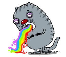 Icky Cats sticker #3446933