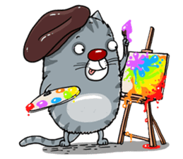 Icky Cats sticker #3446949