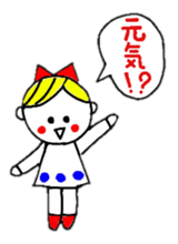 hinakichi's girl sticker #3447714