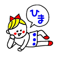 hinakichi's girl sticker #3447715