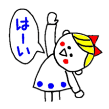 hinakichi's girl sticker #3447717