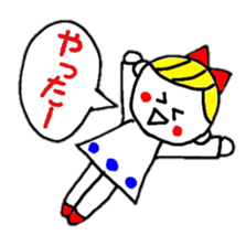 hinakichi's girl sticker #3447718