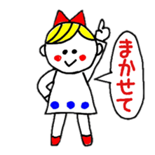 hinakichi's girl sticker #3447720