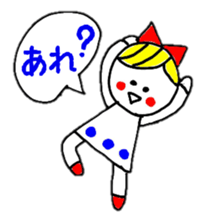 hinakichi's girl sticker #3447721