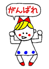 hinakichi's girl sticker #3447731