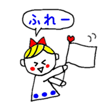 hinakichi's girl sticker #3447732