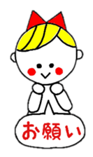 hinakichi's girl sticker #3447737