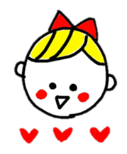 hinakichi's girl sticker #3447746