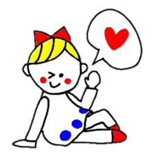 hinakichi's girl sticker #3447747