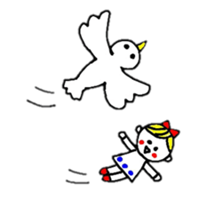 hinakichi's girl sticker #3447751