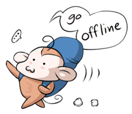 Monkey Knows Story sticker #3448000