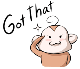 Monkey Knows Story sticker #3448007