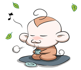 Monkey Knows Story sticker #3448012