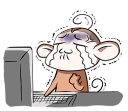 Monkey Knows Story sticker #3448015